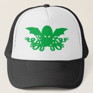 Cthulhu Trucker Hat - Green