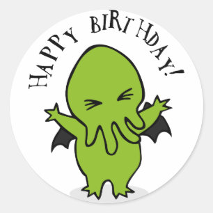 Cthulie Classic Round Sticker