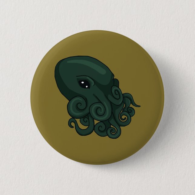 Cthulu Logo 6 Cm Round Badge (Front)