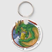 CTM "Coin" Button Keychain