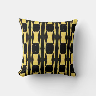 CTP - 011 - Yellow and Black Cushion