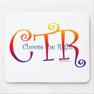 CTR-CHOOSE THE RIGHT MOUSE MAT