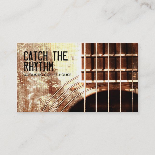 CTR Grunge01- Sepia Business Card (Front)