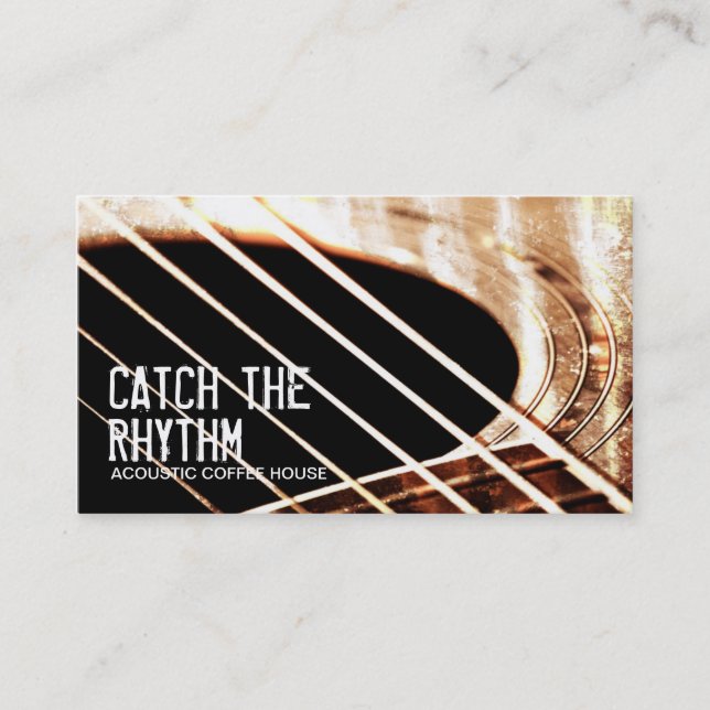 CTR Grunge02- Sepia Business Card (Front)