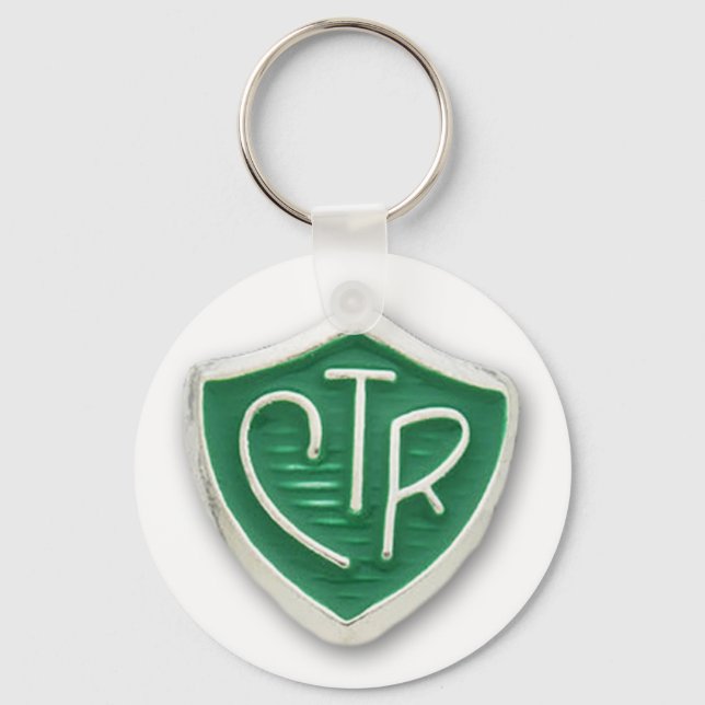 CTR Mormon Choose the Right Key Ring (Front)