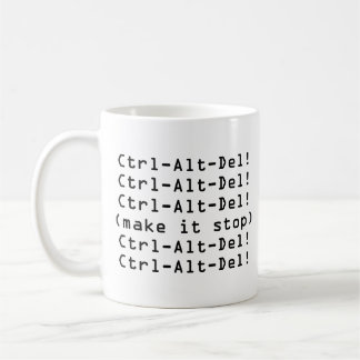Ctrl-Alt-Del Coffee Mug