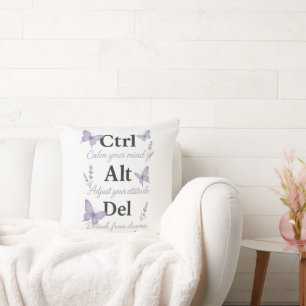 CTRL,ALT,DEL CUSHION