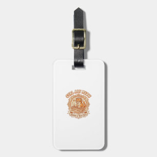 Ctrl Alt Meow Cat Gamer Tech Vintage Vector Art Sh Luggage Tag