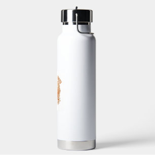 Ctrl Alt Meow Cat Gamer Tech Vintage Vector Art Sh Water Bottle