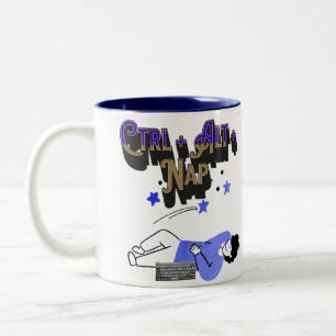 Ctrl + Alt + Nap Mug Funny Programmer & Nap Love