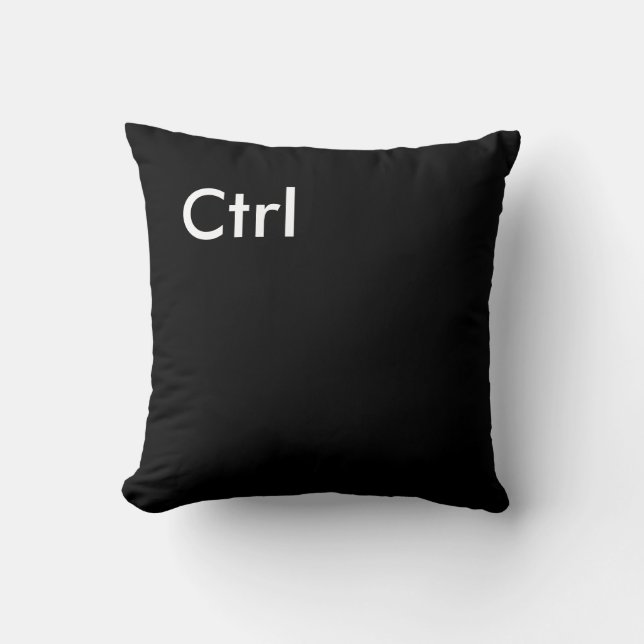 "Ctrl" Computer Key Pillow (Front)