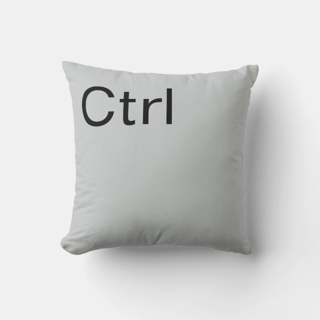 Ctrl Pillow (Front)