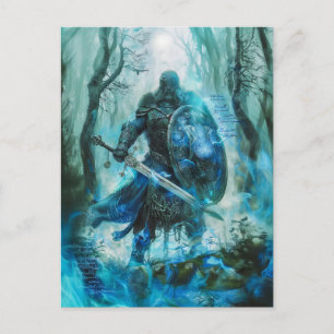 Cú Chulainn "Celtic Heroic Warrior of Ulster Postcard
