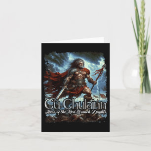Cu Chulainn Celtic Irish Mythology War God Card