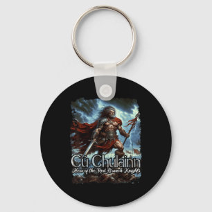 Cu Chulainn Celtic Irish Mythology War God Key Ring