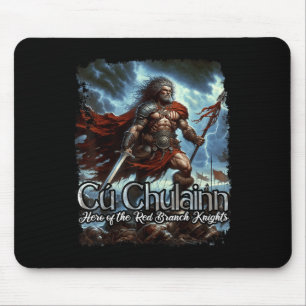 Cu Chulainn Celtic Irish Mythology War God Mouse Mat