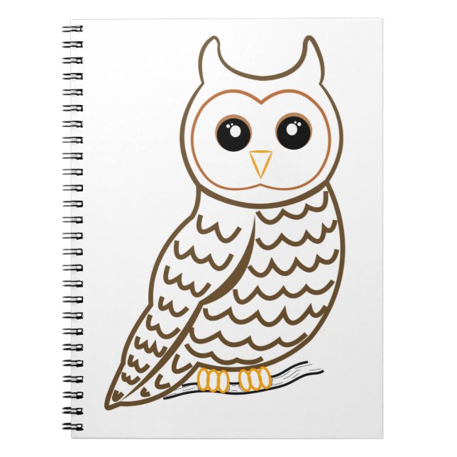Cuaderno Buho Notebook (Front)