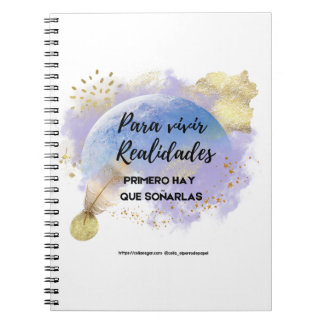 Cuaderno creativo e inspirador notebook