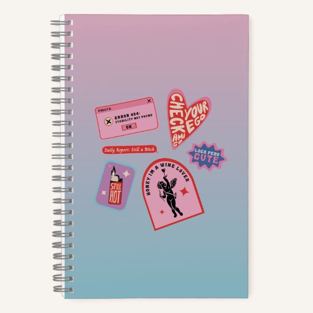 Cuaderno de espiral notebook (Front)