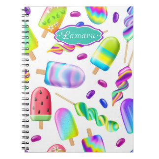 Cuaderno Helados Notebook