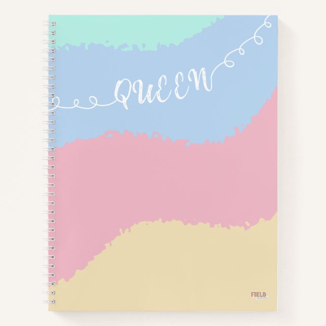 Cuaderno Pastel Queen Elegance Notebook (Front)