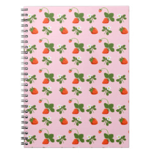 Cuaderno Strawberries Notebook