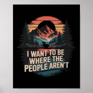 Cub Camping Hiking Scouting Gifts Retro Vintage I Poster