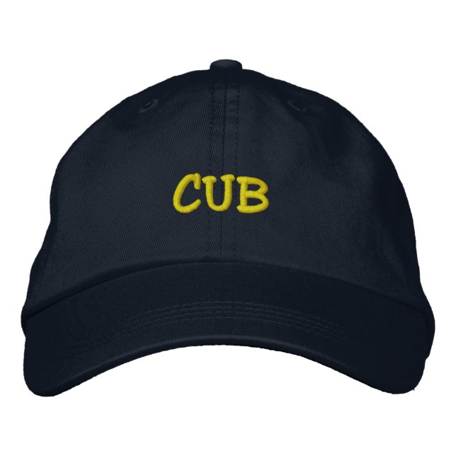 CUB EMBROIDERED HAT (Front)