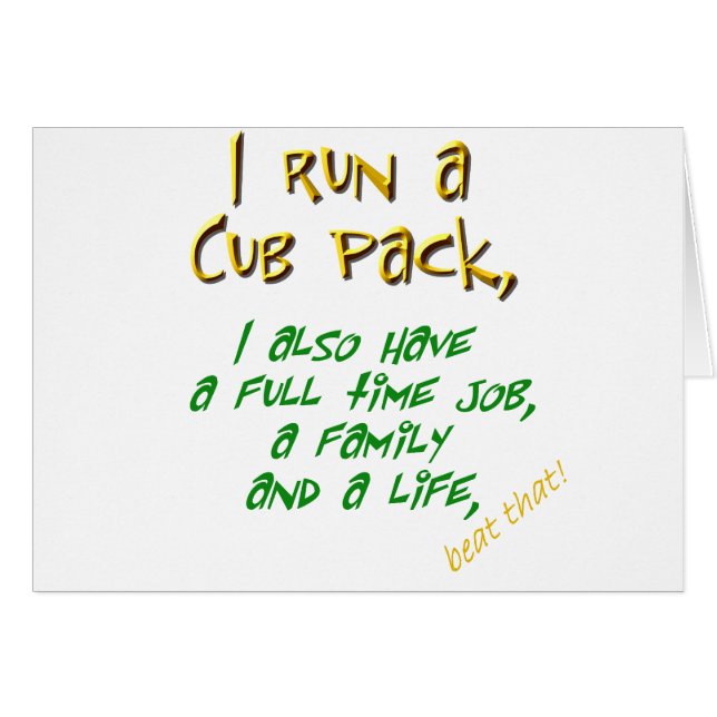 cub leader green (Front Horizontal)