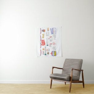 CUBA 1945  TAPESTRY