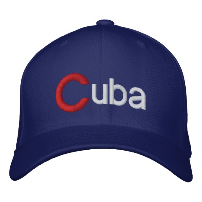 Cuba- Big C Cuba Baseball Cap (Front)
