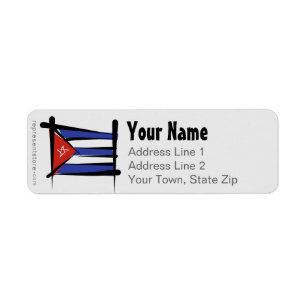 Cuba Brush Flag