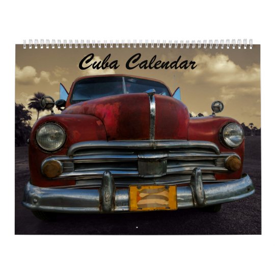 Cuba Calendar 2021 | Zazzle.co.uk