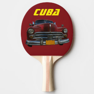 Cuba car souvenier ping pong paddle