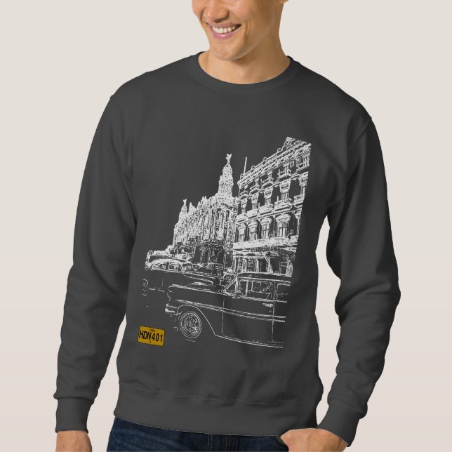Cuba Car Sweatshirt (Front)