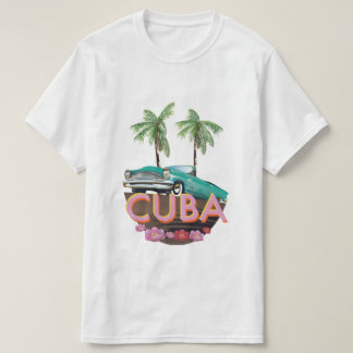 Cuba Classic Car logo T-Shirt