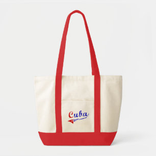 Cuba Cloth Bag with Cuban Flag