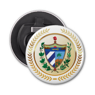 Cuba Coat of Arms Bottle Opener