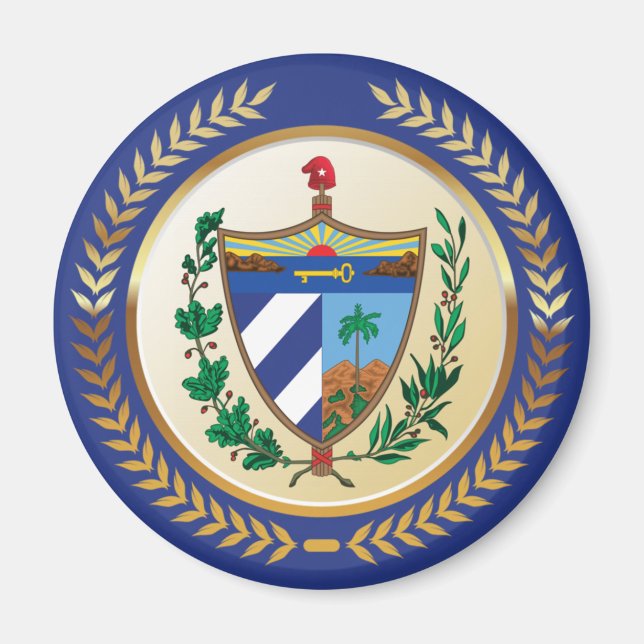 Cuba Coat of Arms Magnet (Front)