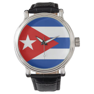 cuba country flag nation symbol watch