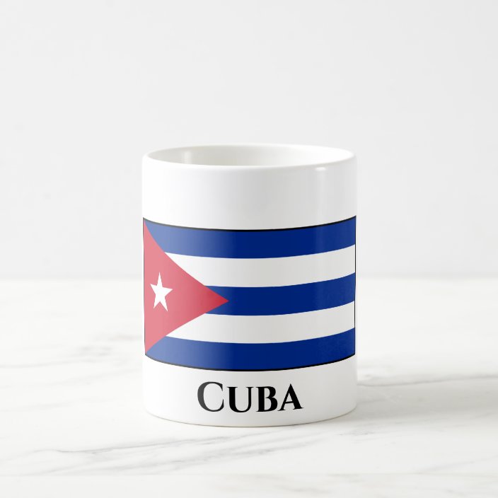 Cuba (Cuban) Flag Coffee Mug Zazzle.co.uk