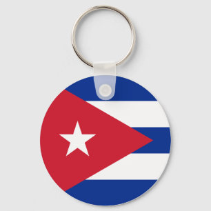 Cuba (Cuban) Flag Key Ring