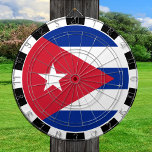 Cuba Dartboard & Cuban Flag / game board<br><div class="desc">Dartboard: Cuba & Cuban flag darts,  family fun games - love my country,  summer games,  holiday,  fathers day,  birthday party,  college students / sports fans</div>