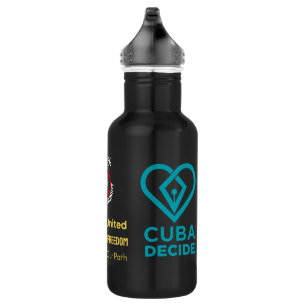 Cuba Decide Water Bottle