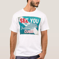 Cuba Dolphin - Retro Vintage Travel