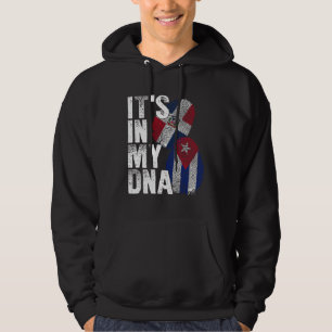 Cuba Dominican Republic It s In My DNA Pride Cuban Hoodie