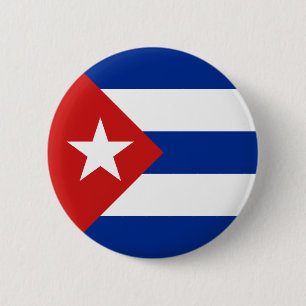 Cuba Flag 6 Cm Round Badge