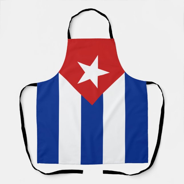 Cuba Flag Apron (Front)