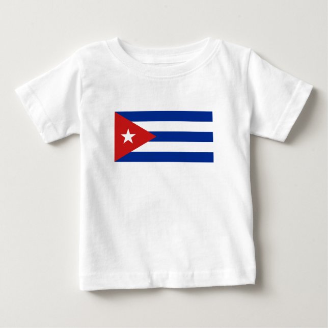 Cuba Flag Baby T-Shirt (Front)