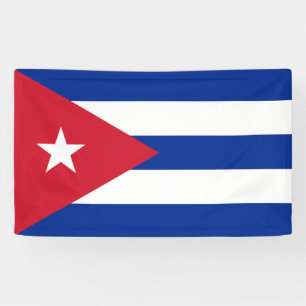 Cuba flag Banner